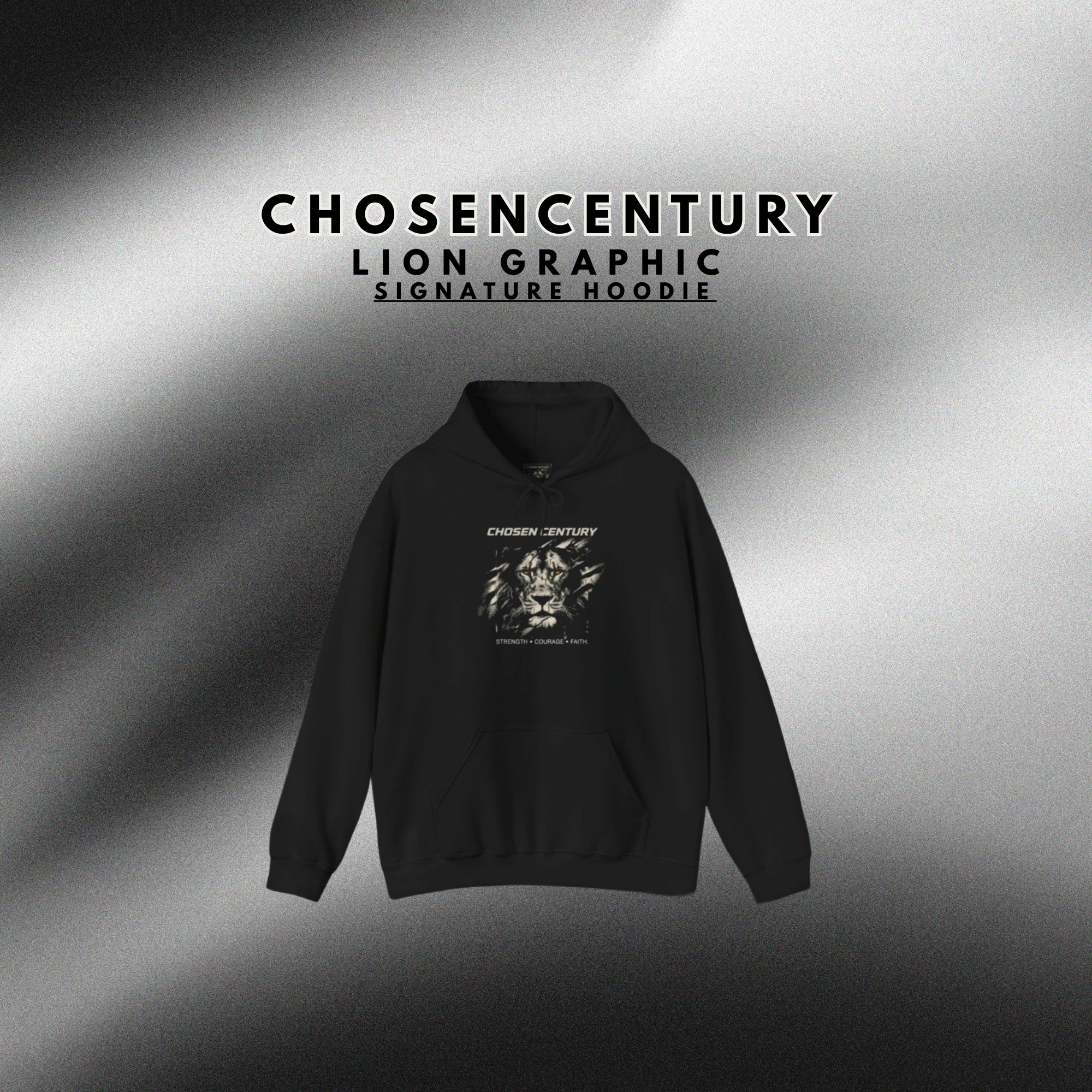 Lion Graphic Hoodie